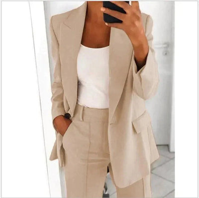 Mandy | Komplet sæt med blazer og bukser