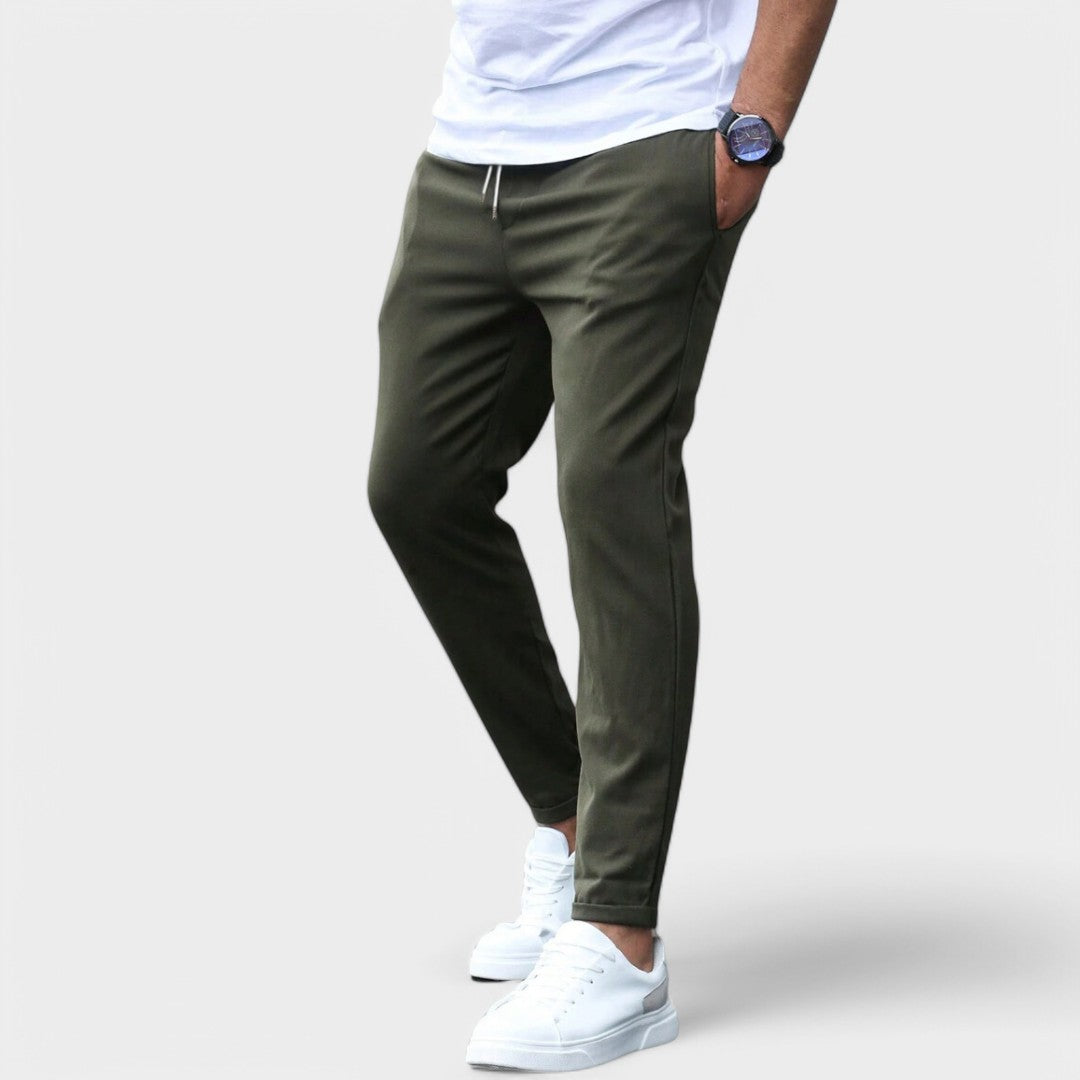 Leon | Komfortable Snøre Joggingbukser