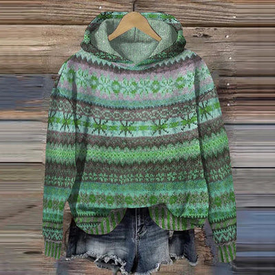 Elys | Tidløs Mønster Hoodie