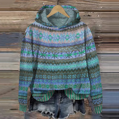 Elys | Tidløs Mønster Hoodie