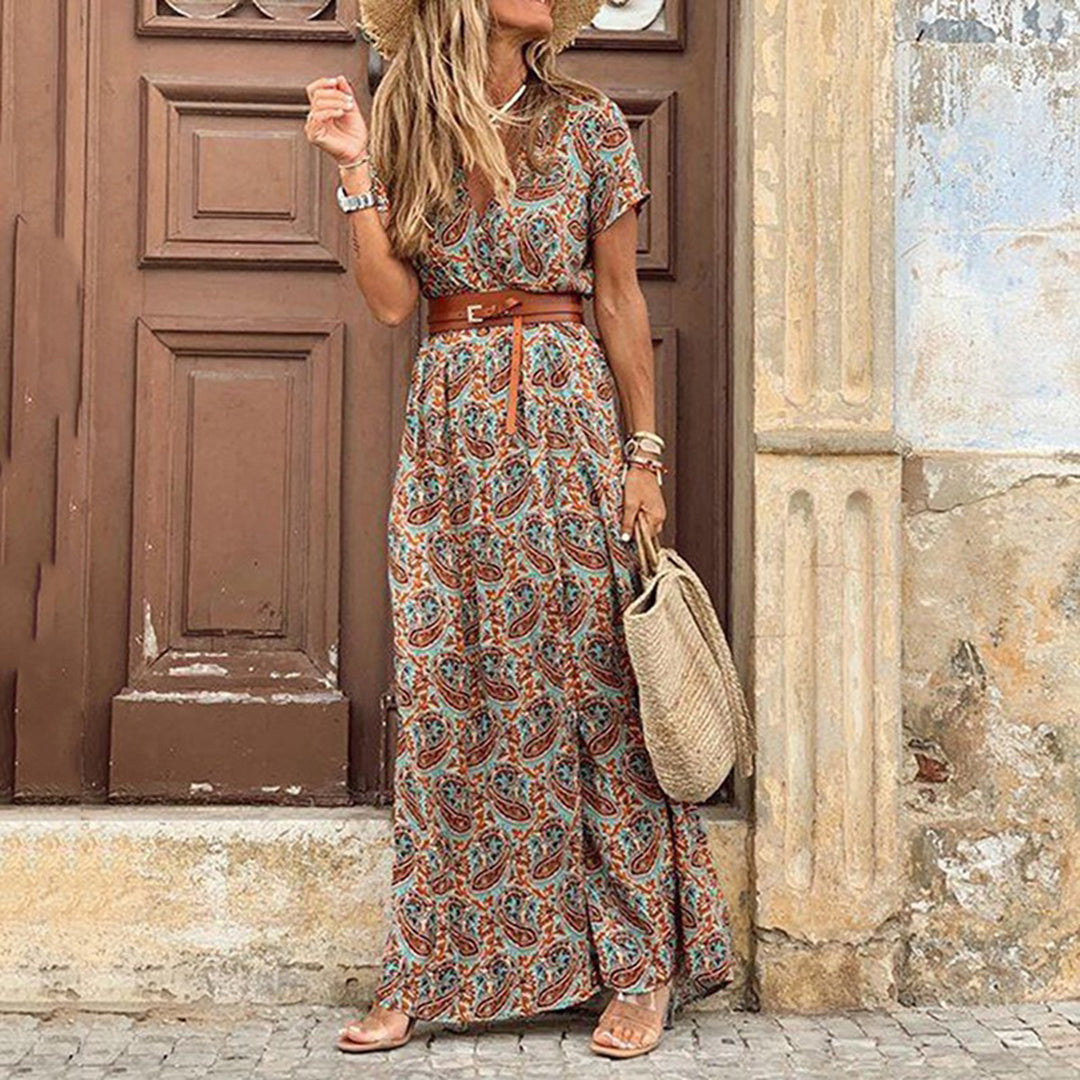 Luna | Elegant og stilfuld boho-kjole