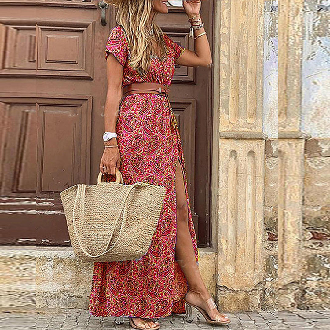 Luna | Elegant og stilfuld boho-kjole