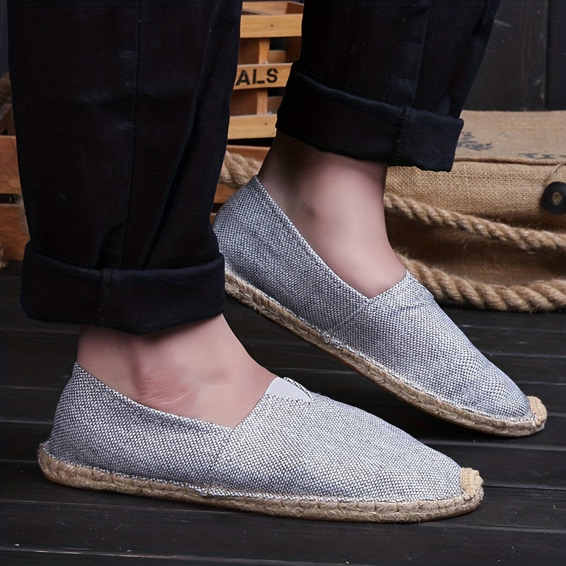 Emil | Elegante og lette espadrillos til herrer