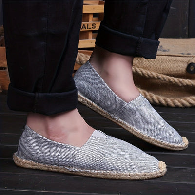 Emil | Elegante og lette espadrillos til herrer