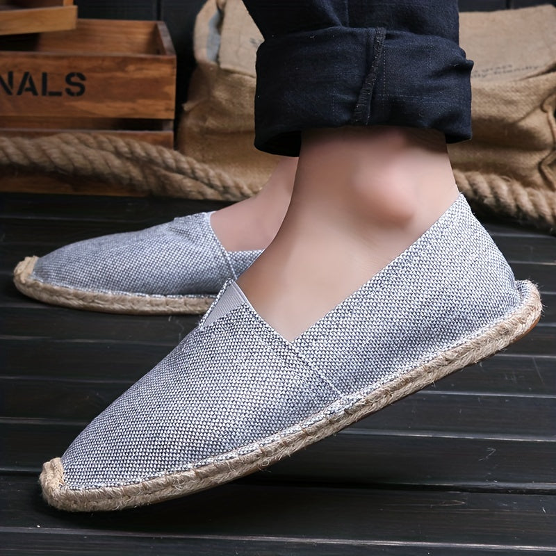 Emil | Elegante og lette espadrillos til herrer