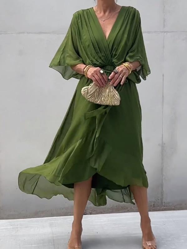 Lola | Elegant kjole med V-udskæring